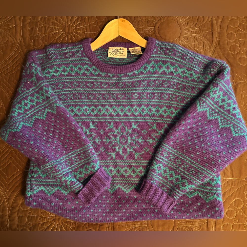 Vintage winter sweater